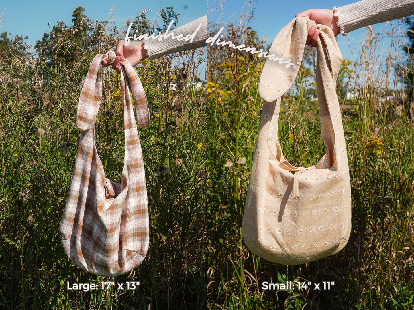 Knotted Shoulder Tote PDF Pattern