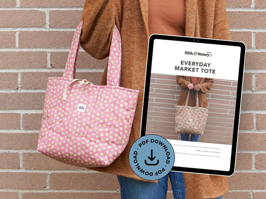Everyday Market Tote PDF Pattern