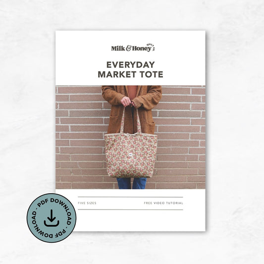 Everyday Market Tote PDF Pattern