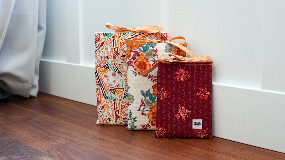 Danielle's Bow Book Sleeve