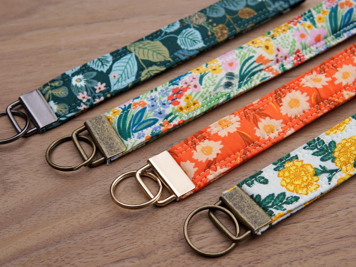 Stylish Everyday Fabric Key Fob