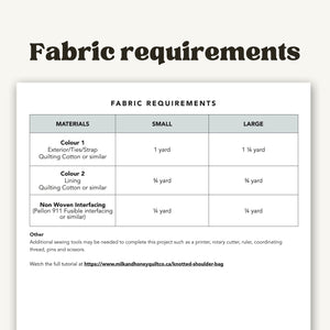 Knotted Shoulder Tote PDF Pattern