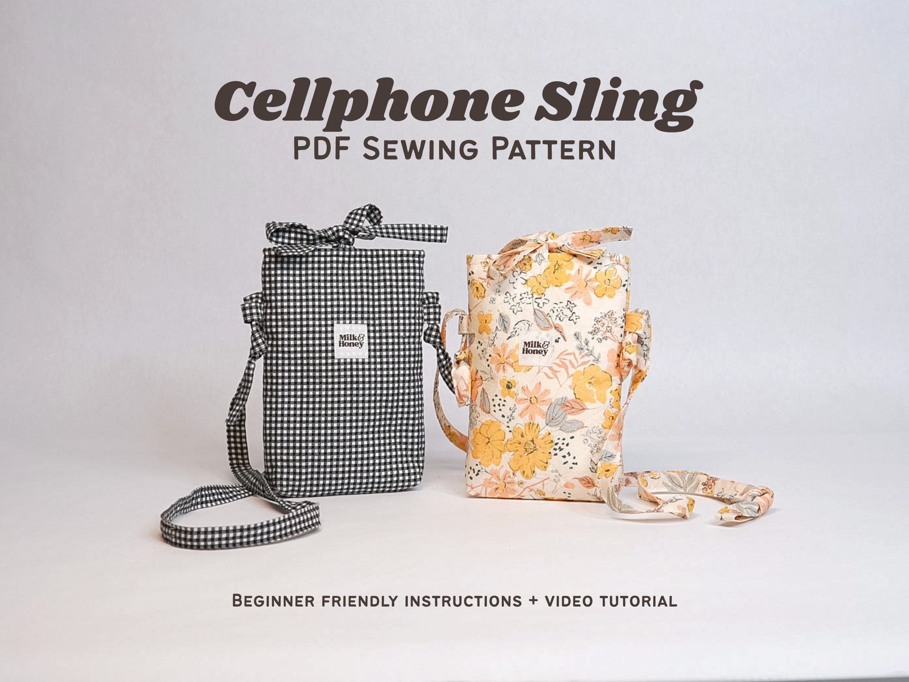 Cell Phone Side Sling PDF Pattern