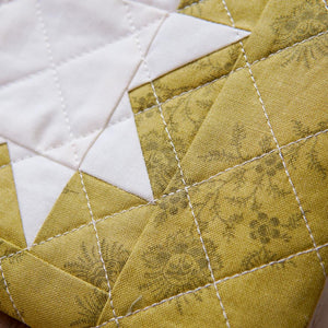 Sawtooth Star Quilted Zipper Pouch PDF Pattern