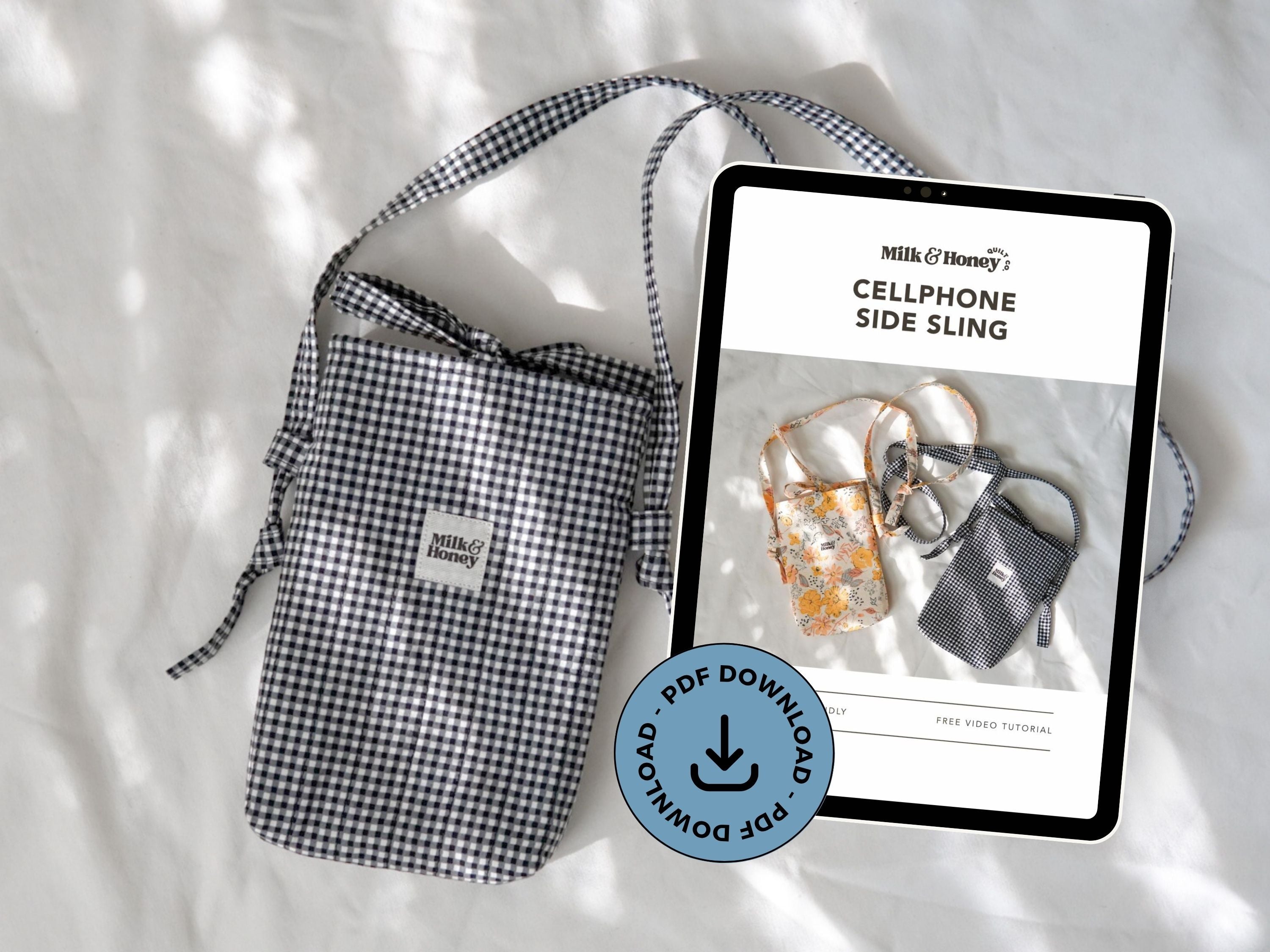 Cell Phone Side Sling PDF Pattern