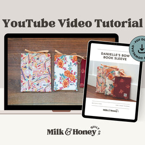 Danielle's Bow Book Sleeve PDF Pattern
