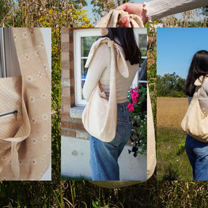 Knotted Shoulder Tote PDF Pattern