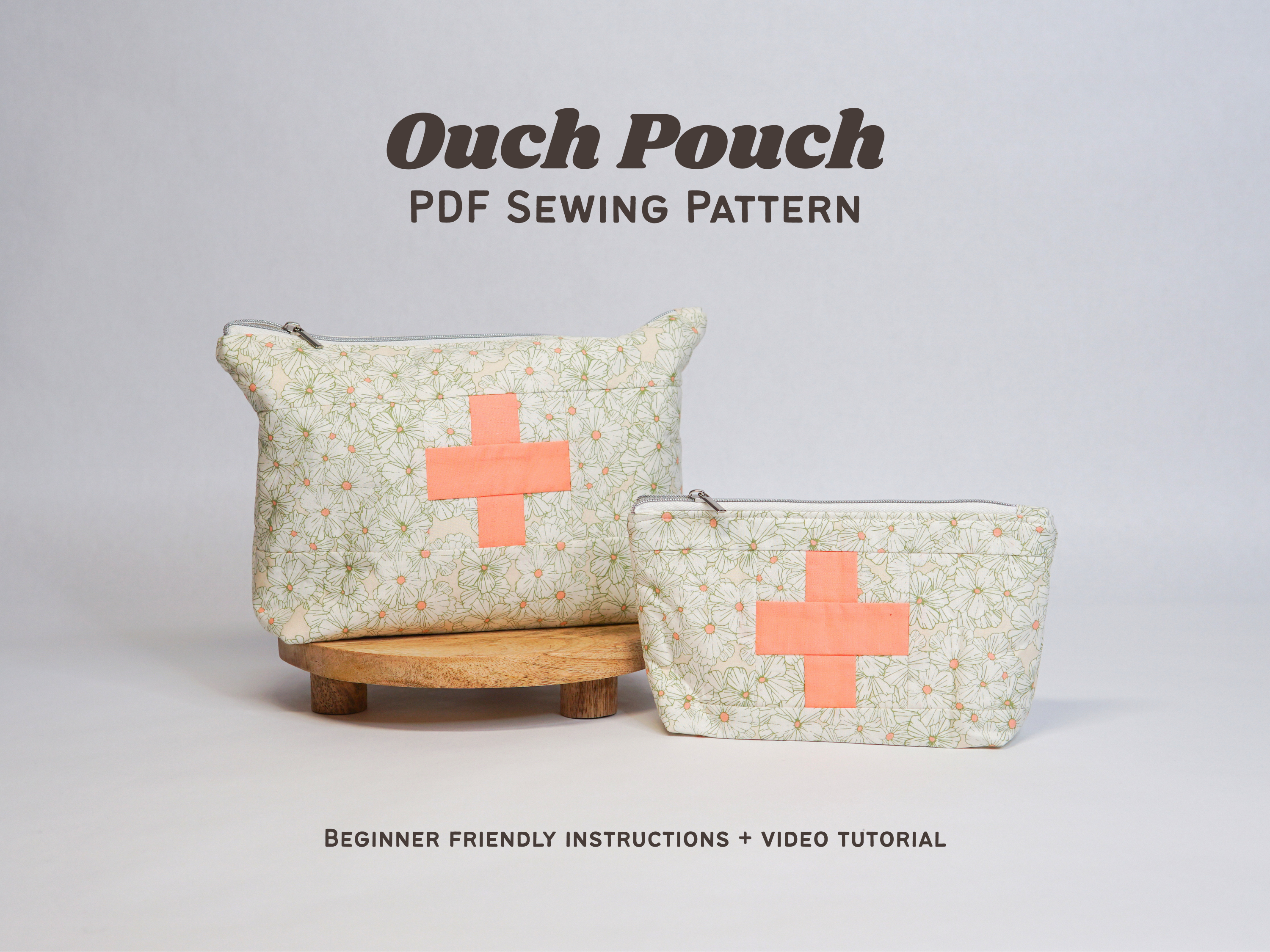 Ouch Pouch Travel Medic Bag PDF Pattern