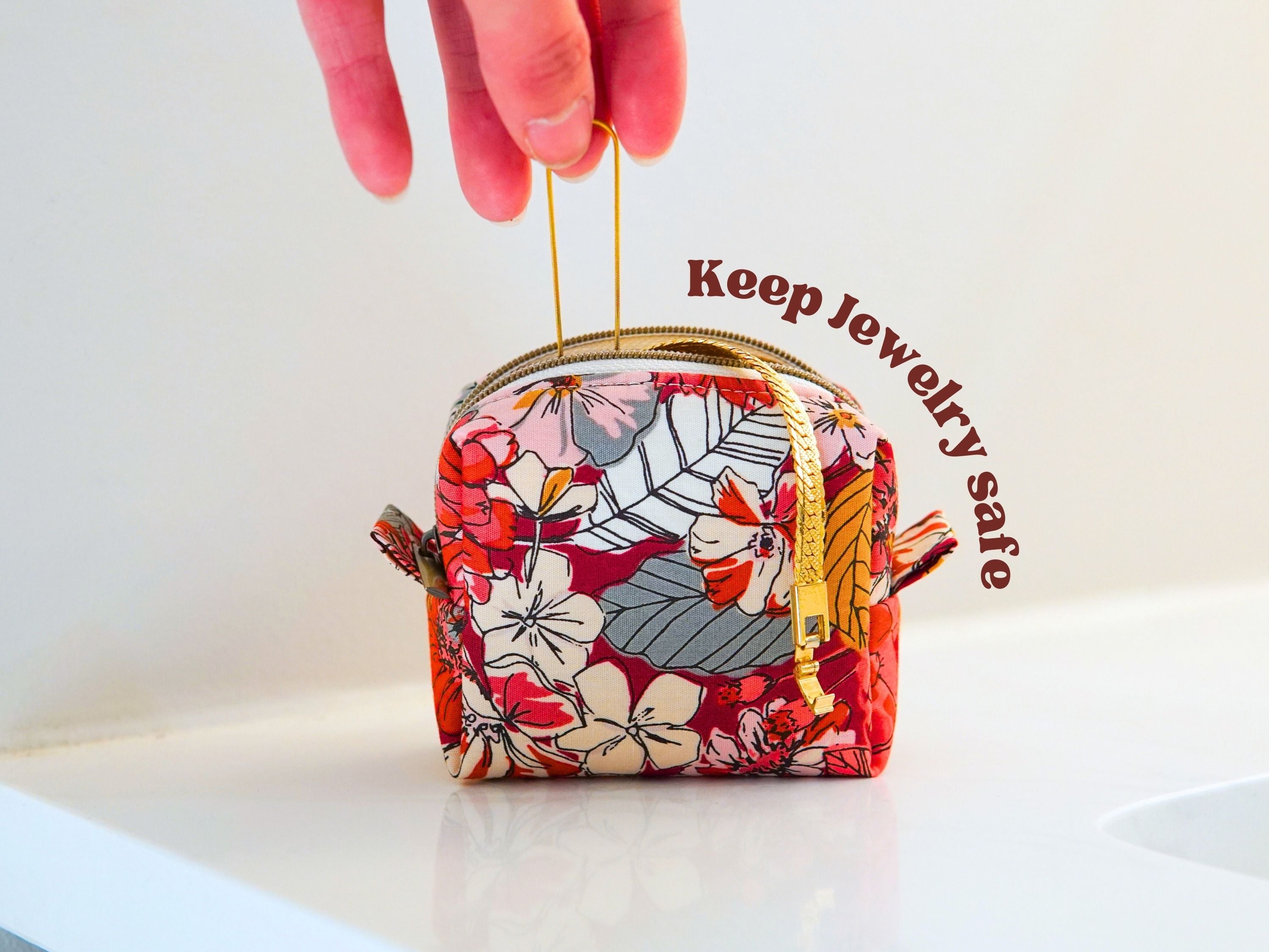 Basic Boxy Quilted Pouch PDF Pattern