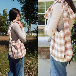 Knotted Shoulder Tote PDF Pattern