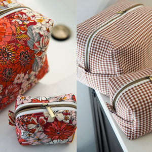 Basic Boxy Quilted Pouch PDF Pattern