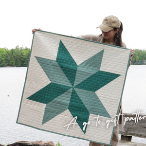 Patchwork Star Quilt Pattern Digital Download