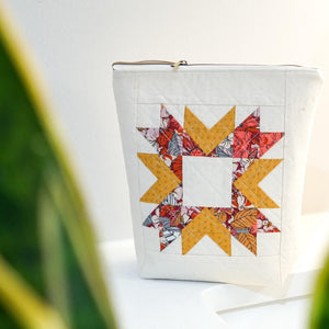 Starburst Toiletry Bag PDF Pattern