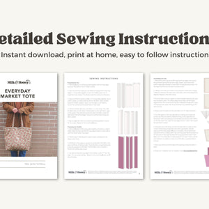 Everyday Market Tote PDF Pattern
