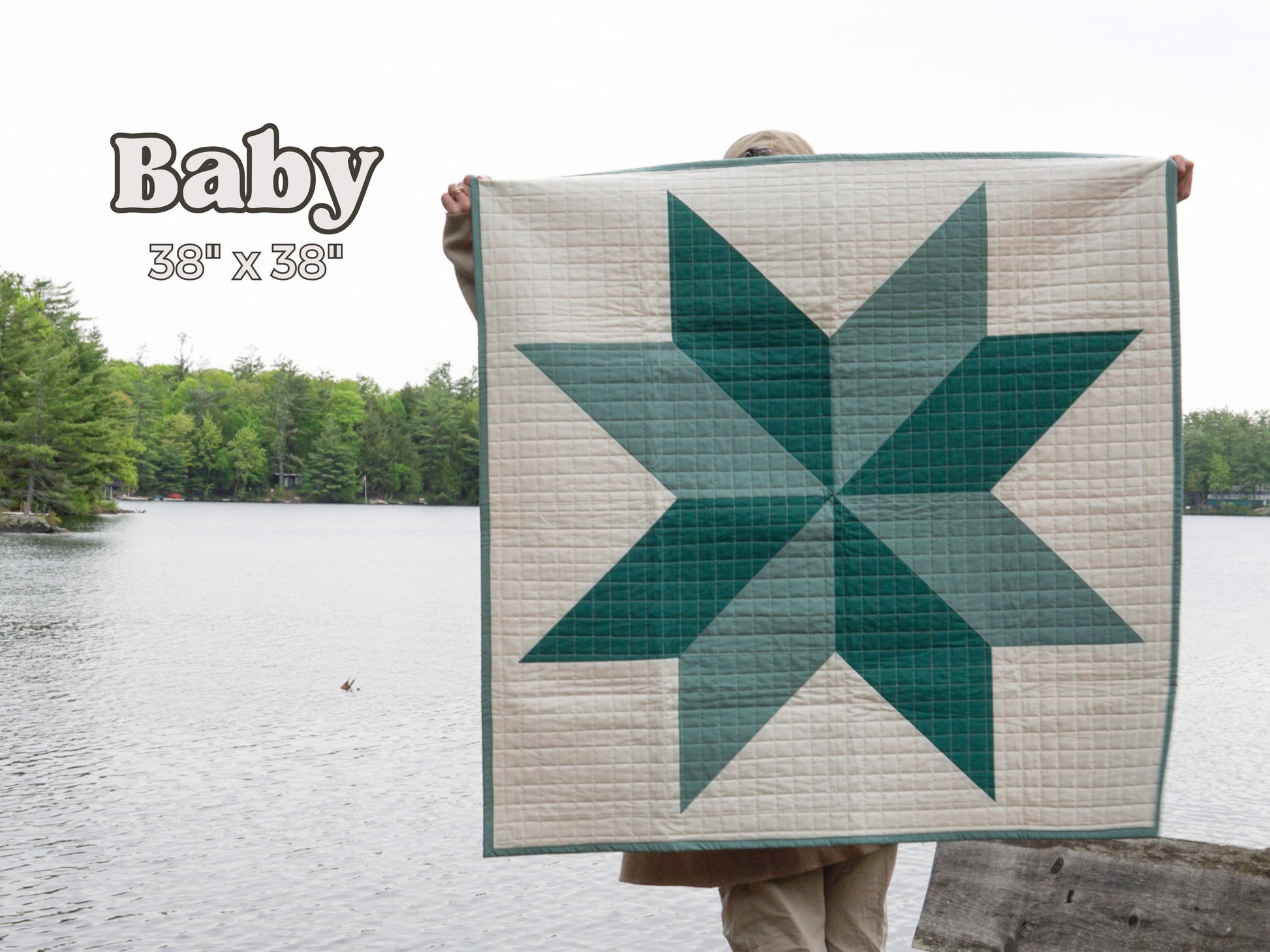 Patchwork Star Quilt Pattern Digital Download