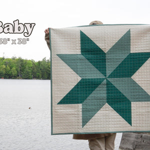 Patchwork Star Quilt Pattern Digital Download