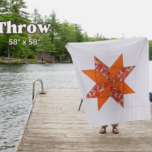 Patchwork Star Quilt Pattern Digital Download
