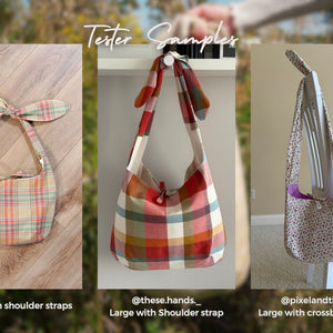 Knotted Shoulder Tote PDF Pattern