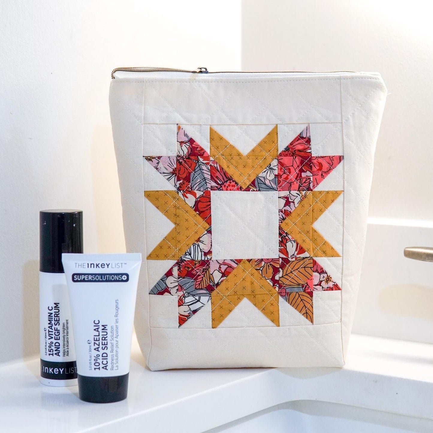 Starburst Toiletry Bag PDF Pattern