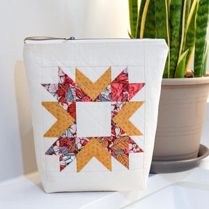 Starburst Toiletry Bag PDF Pattern