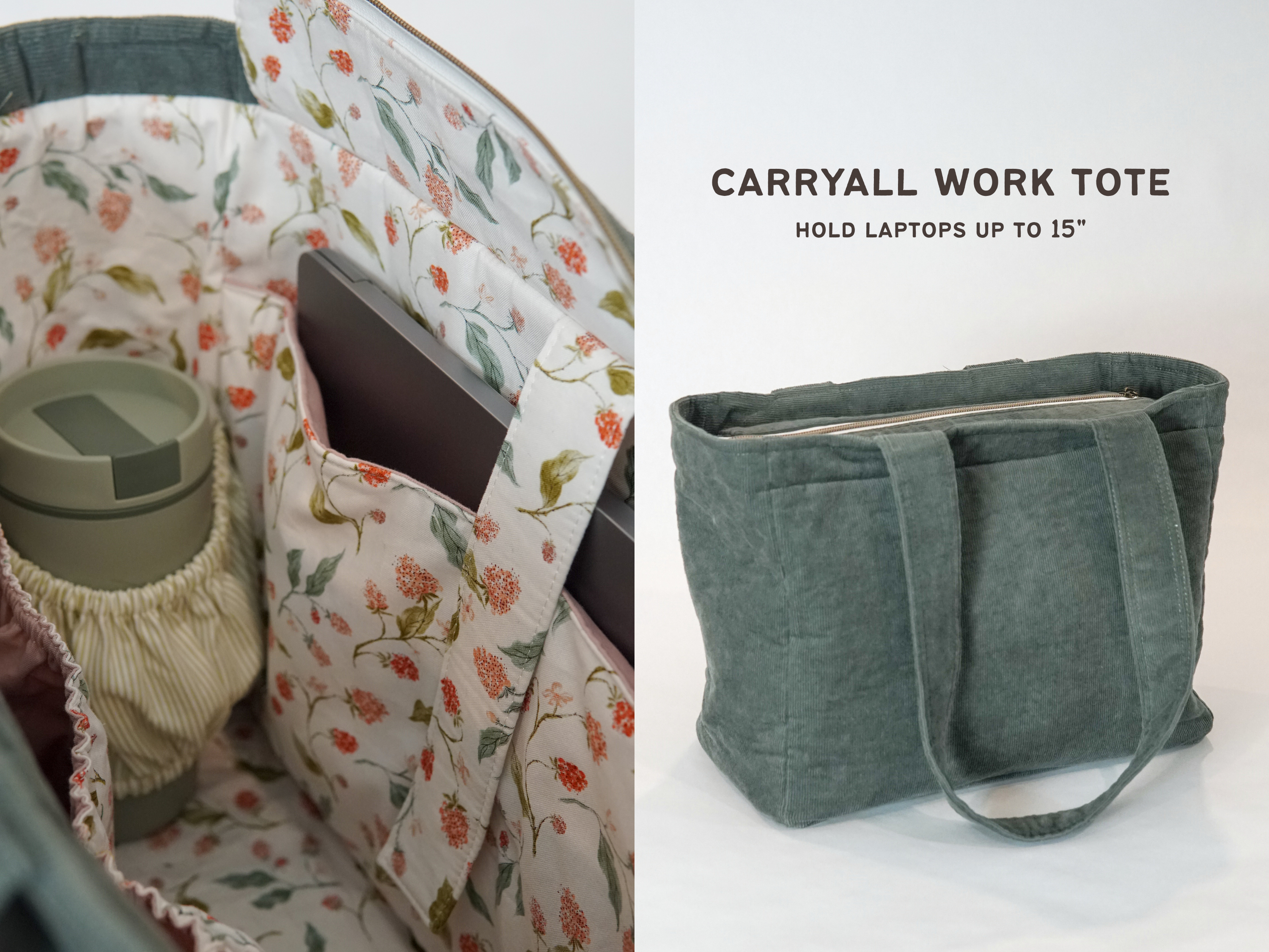 Jasper Tote PDF Sewing Pattern